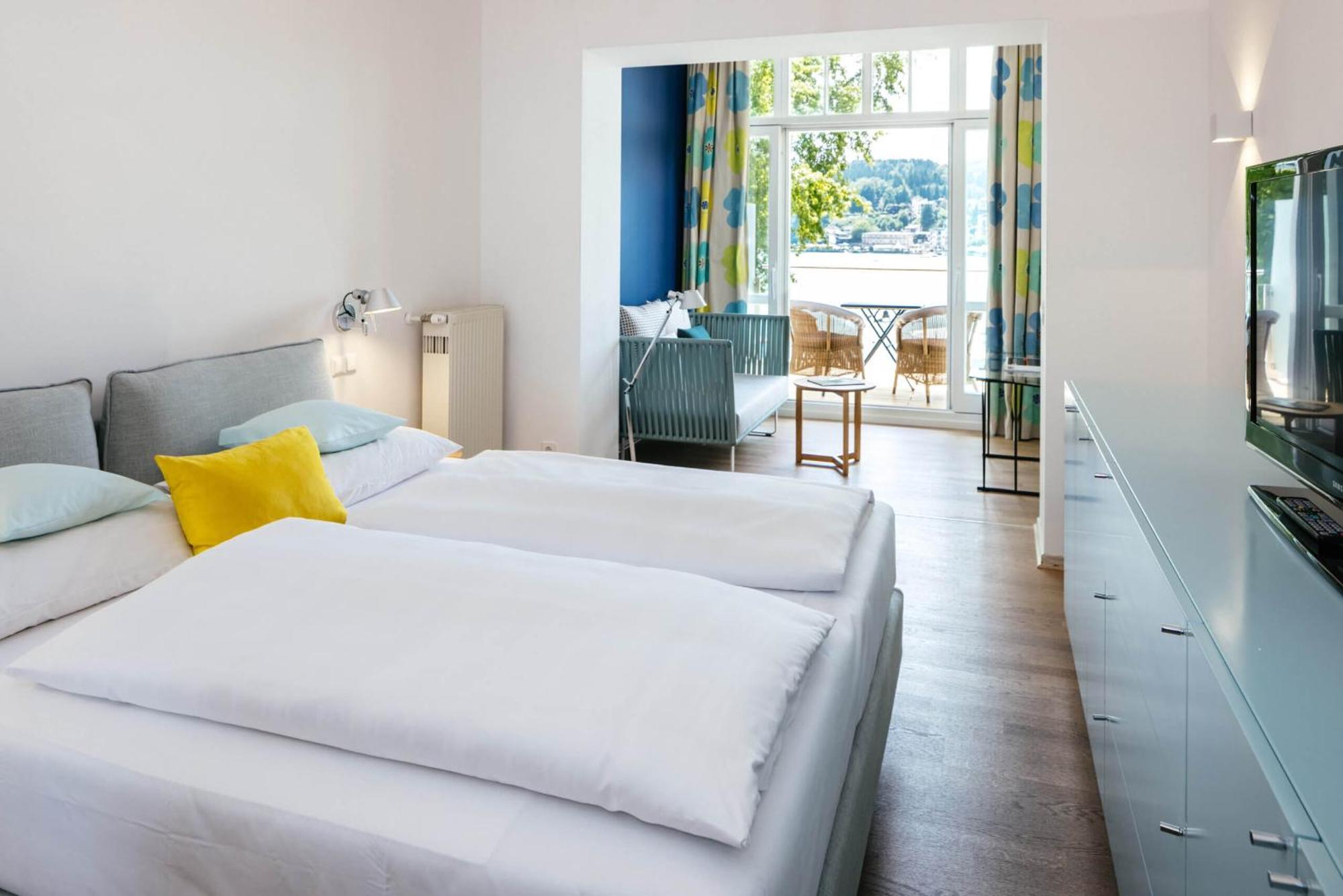 Seehotel Hubertushof Velden am Wörthersee Buitenkant foto